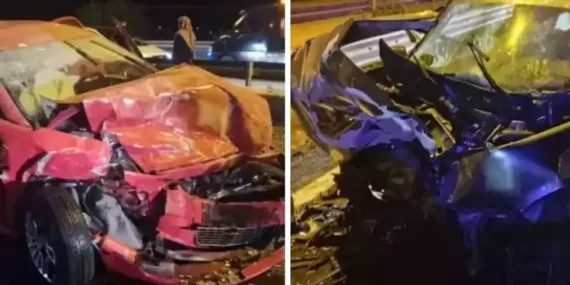 Samsun’da trafik kazası! 8 kişi yaralandı