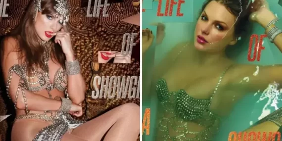 Ünlü şarkıcı, yeni albümünün kapak resmi için küvette poz verdi