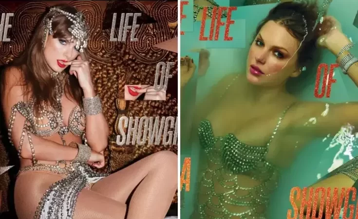 Ünlü şarkıcı, yeni albümünün kapak resmi için küvette poz verdi